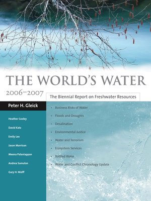 cover image of The World's Water 2006-2007
